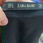 ZARA  black layered jeweled collared blouse Photo 5