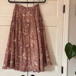 Ulla Johnson  Raquel Midi Skirt Tie Front Detail Floral Ruffle Tiered Size 0 XS Photo 13