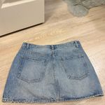 ZARA  Denim Skirt Mini Photo 3