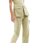 ASOS Flare Pants & Tailored Bandeau Top Photo 0