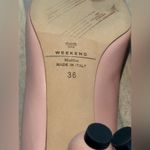 Max Mara  Weekends Nappa Leather Court heels Size 36 (US 6) Color Pink Photo 6