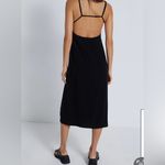 PacSun Elegant Black Sleeveless Dress with Slit Photo 1