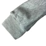 VICI Small Hooded Sweatshirt Hoodie Dolman Sleeve Step Hem Sparkly Gray Stretch Photo 3