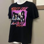 Motley Crue 2021 Bad Boys of Hollywood Black Black Graphic T Photo 1