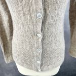 Peruvian Connection Womens Cardigan Sweater Medium Alpaca Wool Minimalist Boho Photo 6