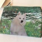 Alaskan Malamute Coin Purse Zippered Top New Photo 0