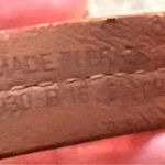 Tory Burch  Leather Strap dark golden brown flats sandals size 9 Photo 1