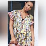 Anthropologie ‎ x Alexandra Farmer Ruffle Sleeve Mini Dress Size 3X Photo 4