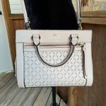 Kate Spade  Perri Lane Mini Romy Satchel In Beige Leather Photo 2