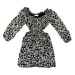 ASTR the Label Off Shoulder Sexy Cutout Ruffle Daisy Floral Mini Dress Lined Med Photo 0