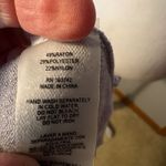 Aaeda Gray Open Front Knit Cardigan Sweater XL Draped Collar Whipstitch Detail Photo 5