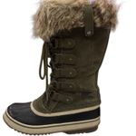 Sorel  Joan of Arctic Snow Boots Waterproof Suede Fur Green Women's 7.5 NL2429-38 Photo 2