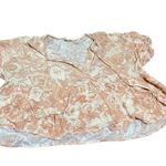 Dress Up coral boho peasant blouse Photo 9