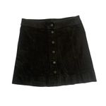 J Crew Mercantile Black Denim Mini Skirt Sz 6 Photo 1