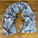 Look by M New York Scarf Striped Pink Abstract Winter Fall Black Gray Photo 9