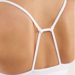 Lululemon Live Lightly Strappy White Tank Top Photo 2