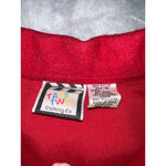 Women's VINTAGE WOOL blend Red Christmas Cardigan M Size M Photo 5