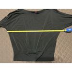 Sunny Leigh  Black Cold-Shoulder Blouse w. 3/4 Sleeves - Size Small Photo 9