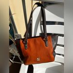Aurielle Genuine Leather Handbag Brown Photo 9
