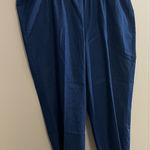 Alfred Dunner  Elastic Pull On Blue Denim Pants Size 22W Photo 0