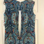 Liz Claiborne NWT Women's Dress Size 12 Turquoise Floral Career Party Sheath Photo 6