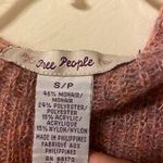 Free People hooded open front w/tie cardigan small Photo 4