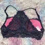 PINK - Victoria's Secret VS PINK Front Clasp Push-up Date Racerback Bra Sparkly Photo 1