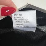 City Girl By Nancy Bolen Sz L Blazer Jacket Black Velour Velvet Holiday Classic Size L Photo 5