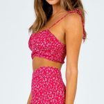 Princess Polly Carly Set in Red Photo 3