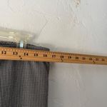 J.Jill Premium Bi Stretch Gingham Ankle Pants Black White Womens Size 12 Pull On Photo 3