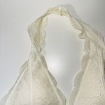 Aeropostale Live Love Dream Cream Allover Lace Halter Bralette Photo 1