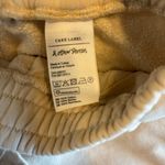 & Other Stories & Other Stories Cream Sweat Shorts Drawstring Pull On Stretch Khaki EU 36 Photo 3