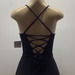 Arizona Jeans Arizona Size Small Black Athletic Lace Up Dress. New With Tags. Photo 5