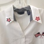 Karen Scott FINAL MARKDOWN Ladies’  Embroidered Top (M) Photo 1