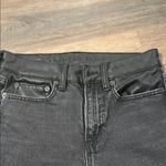 American Eagle Leather waist Straight Jeans Photo 1