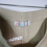 Free People Hailey Cotton Chunky Knit Stretch Flared Crop Sweater Pants Alfalfa Photo 1