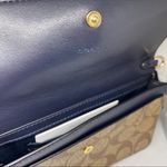 Coach Foldover Wristlet In Signature Canvas Photo 3