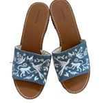 Soludos x Anthropologie mules embroidery monkey 9.5 Photo 0