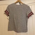 Disney  The Lion King Graphic T Shirt Women's Small Gray Short Sleeve Red Trim Photo 2