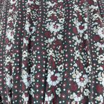 Sea NY Nadine Border Smocked Dress Cotton Puff Sleeve Ruffled V Photo 6