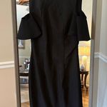 ZARA Cold Shoulder Sheath Dress Black Size XS Photo 1