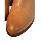 UGG  Charlotte Perforated Tan Leather Cowgirl Ankle Booties Zip Back Sz 7 EU 38 Photo 10