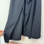 Everlane The Japanese GoWeave Wrap Midi Dress Sz 8 Black Photo 10