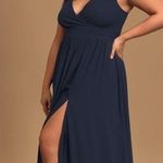 Lulus NWT LULU’S NAVY BLUE MAXI DRESS SIZE XL Photo 7