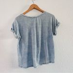 Cloth & Stone  100% cotton Blue Washed Tee Size XS Photo 1