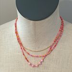 Universal Threads Universal Thread necklace Gold layered Accent Beaded Ajustable Necklace New Photo 0