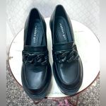 Madden Girl Kappie Platform Lug Sole Loafer Black Faux Leather 90s Size 8.5 Photo 7