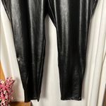 1. State  Black Faux Leather Leggings Size 2X Photo 3
