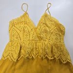 Tularosa Jordina Mini Dress in Cardinal Yellow Large Photo 3
