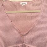 Eyeshadow  Pink Knit Blouse Photo 3